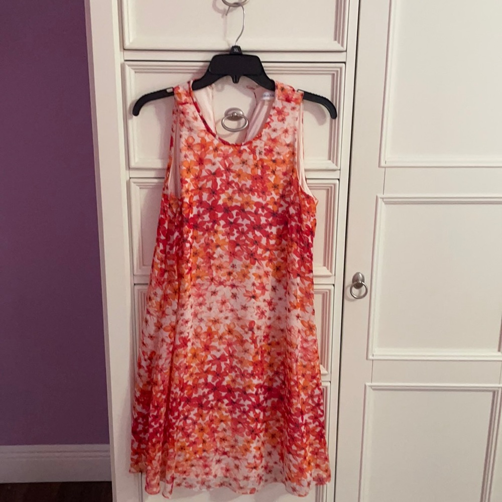 Calvin Klein Spring floral dress